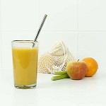 Rietje 
RVS
voor smoothies